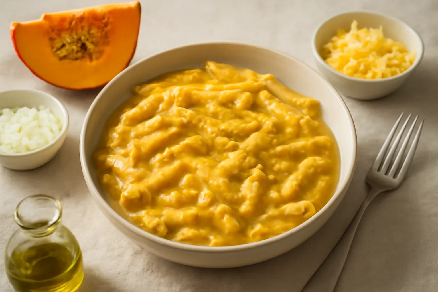Mac 'n' cheese cu dovleac