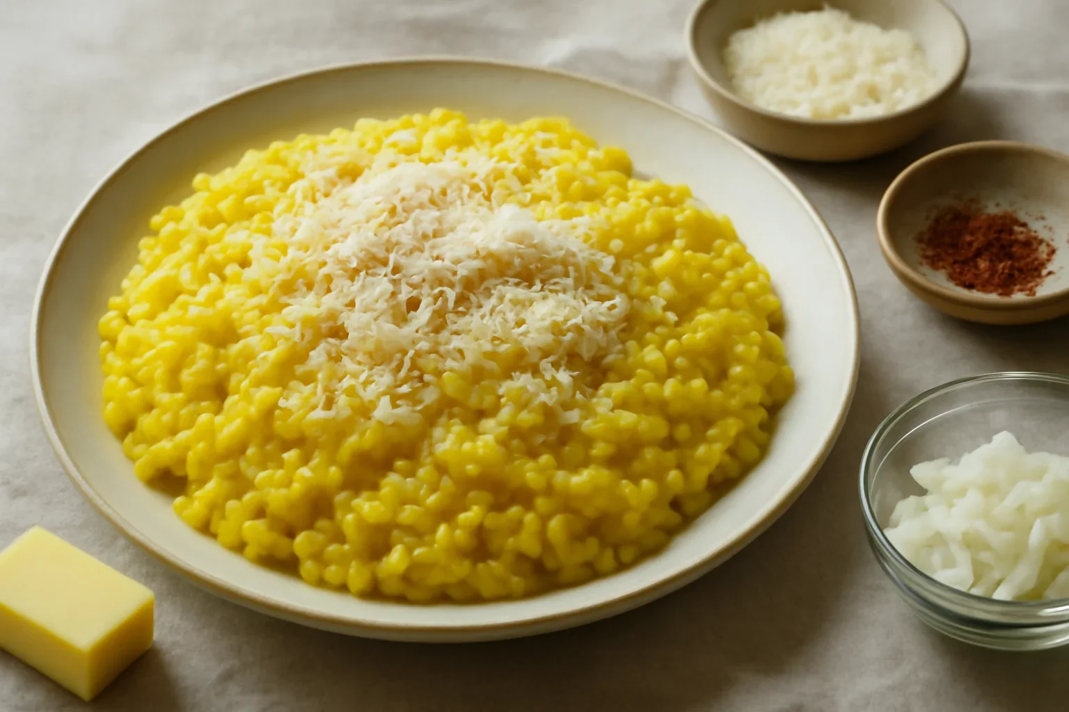 Risotto alla milanese reteta italiana clasica si povestea ei