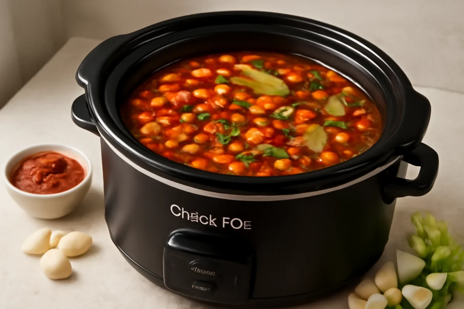 Minestrone la slow cooker Crock-Pot 4.7L Digital