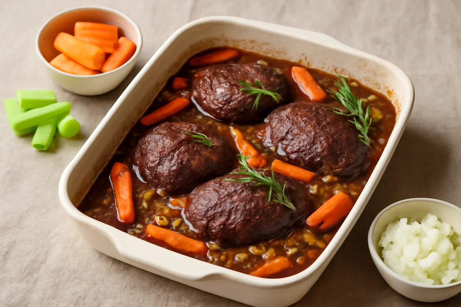 Obrăjori de viţel la sous-vide