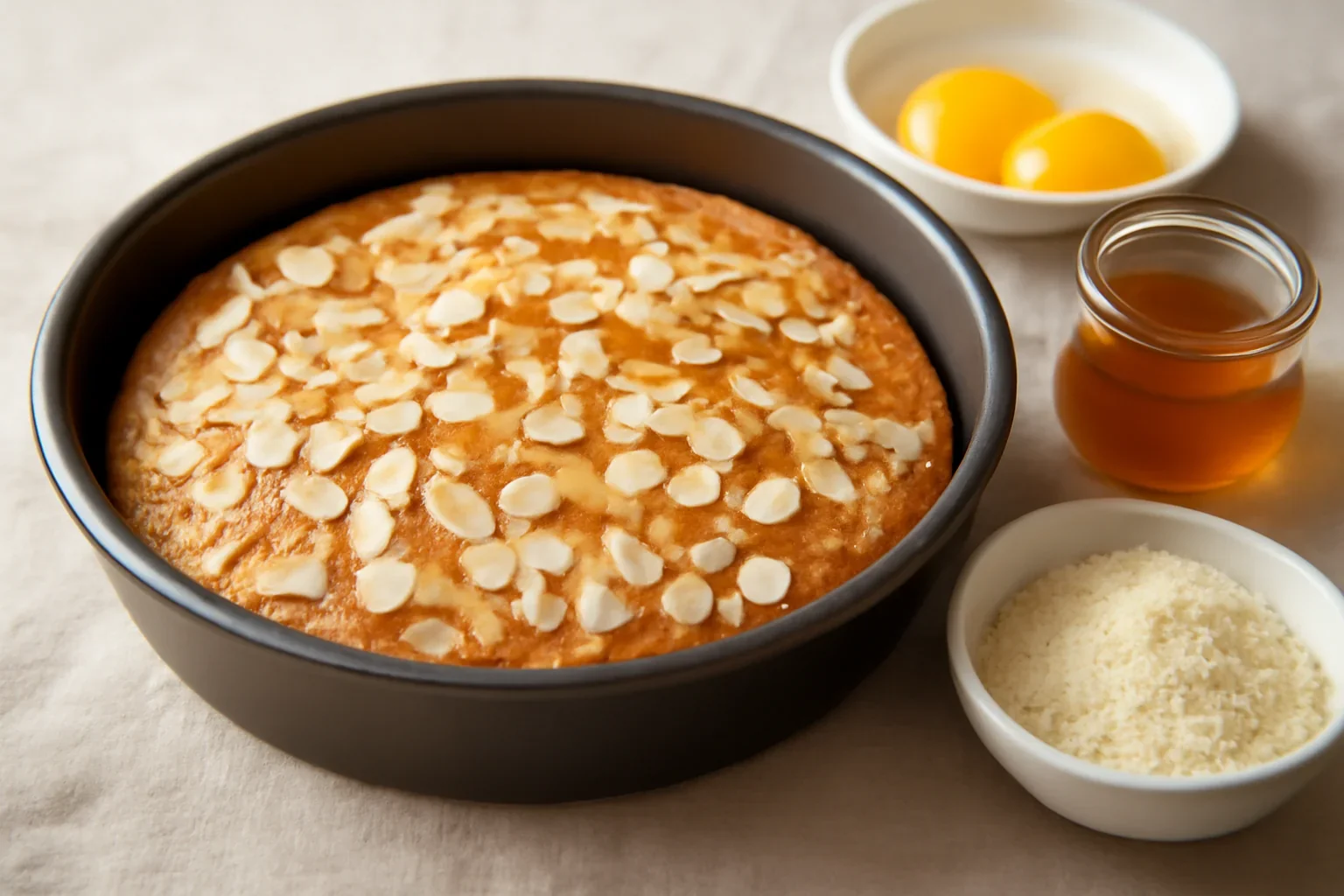 Prăjitură cu migdale fără gluten