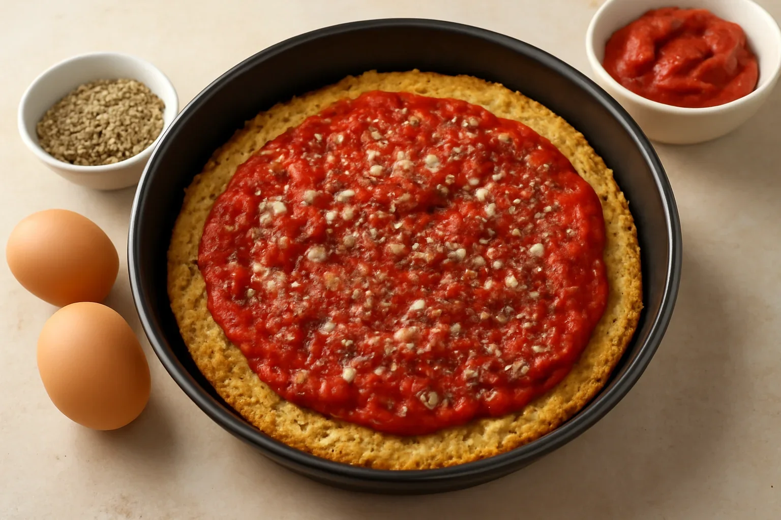 Pizza din conopidă