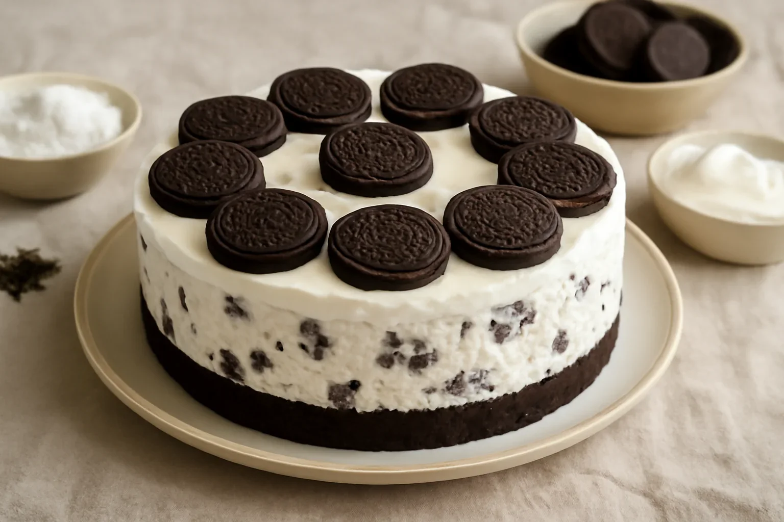 Cheesecake cu Oreo