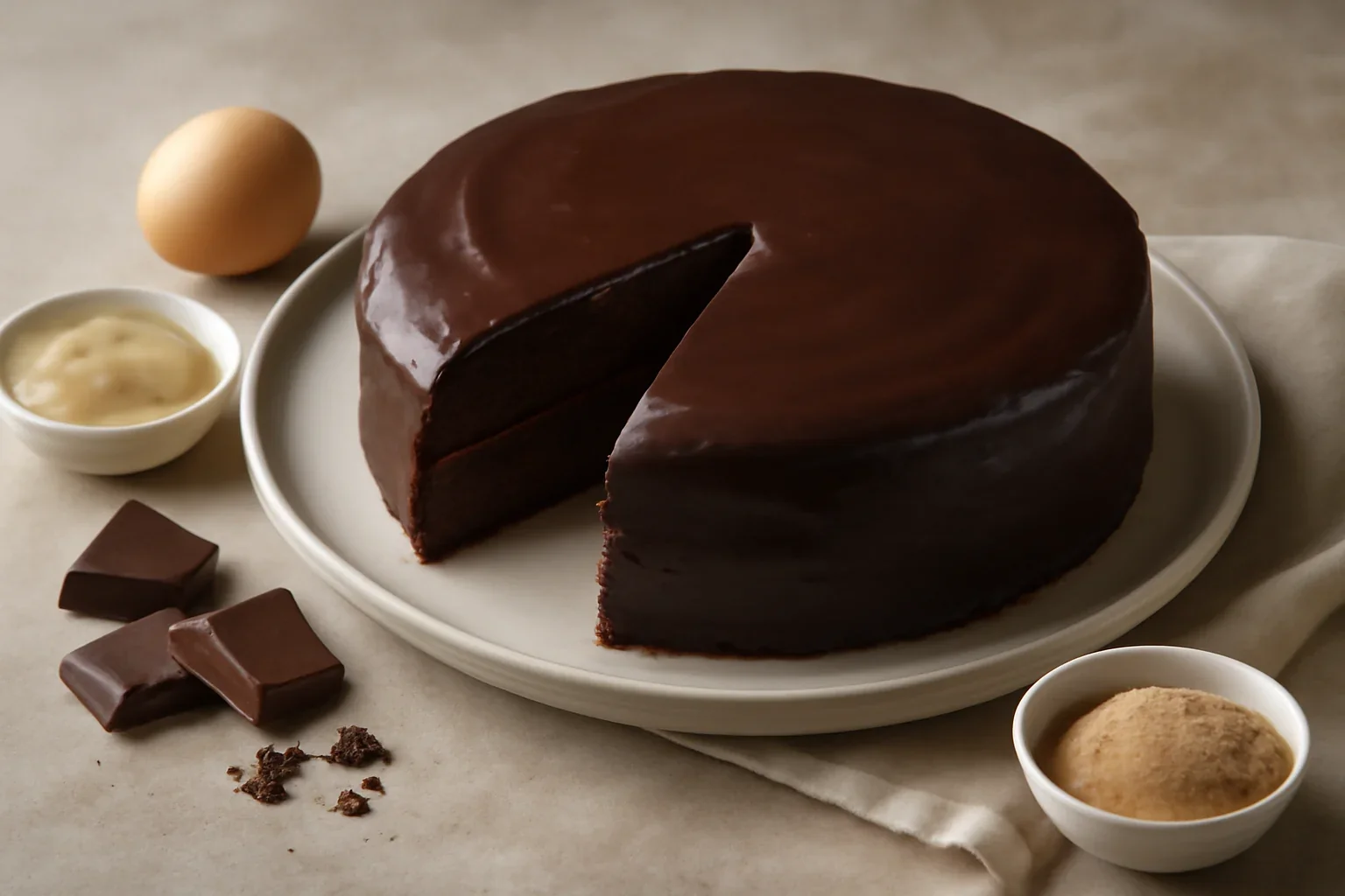 Tort Sacher austriac
