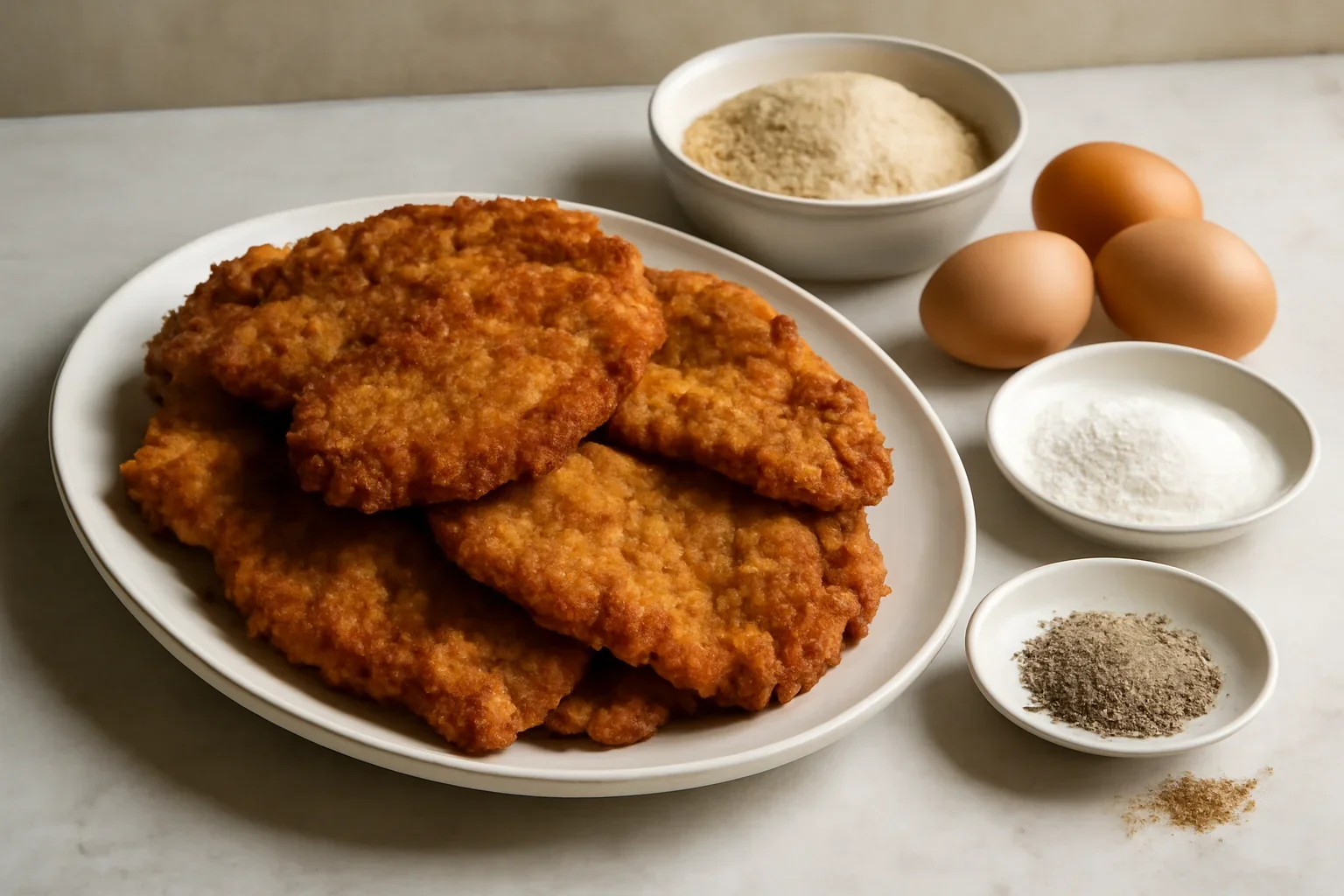Snitel vienez pane din carne de vitel reteta austriaca