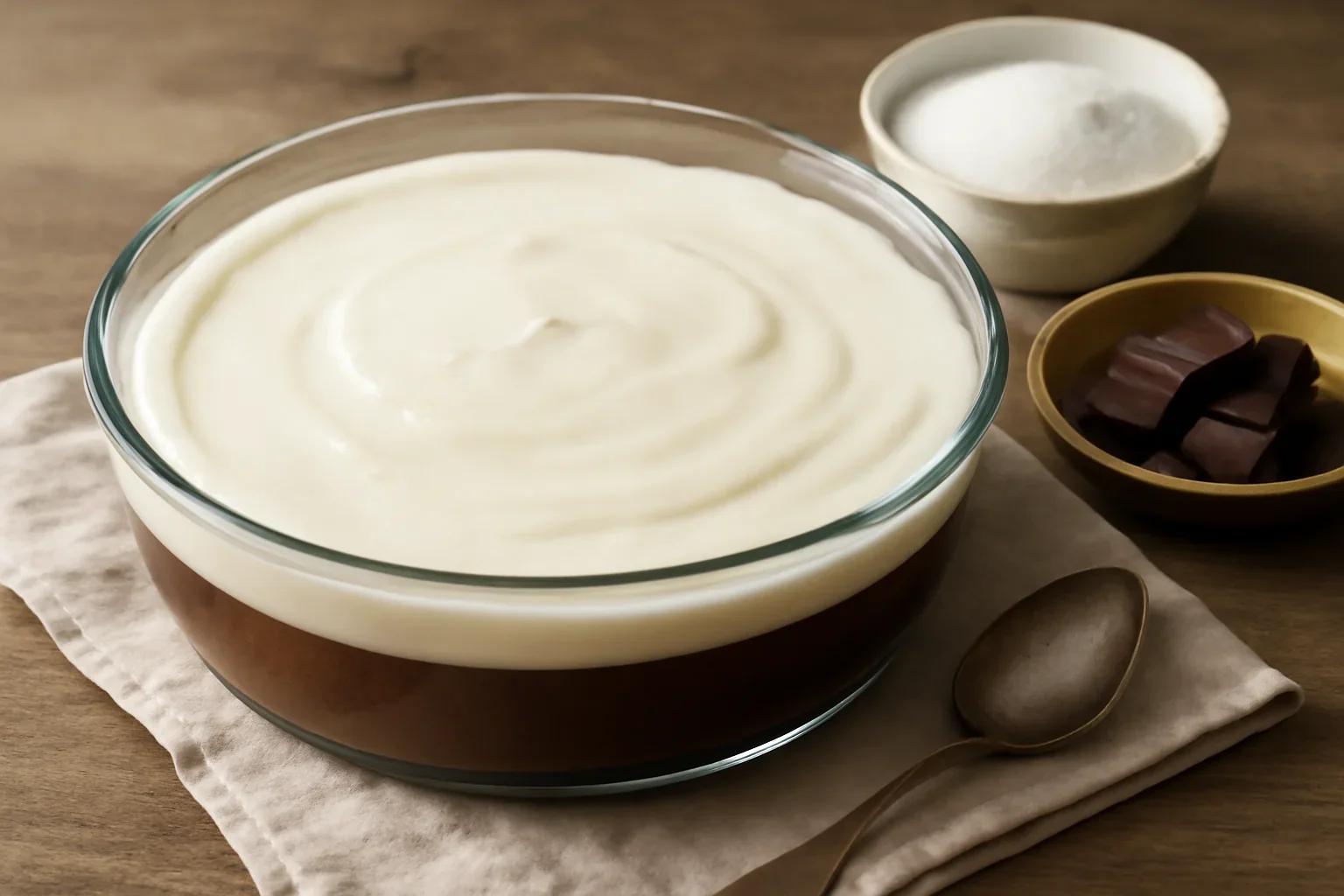 Budinca duo cu ciocolata si mascarpone