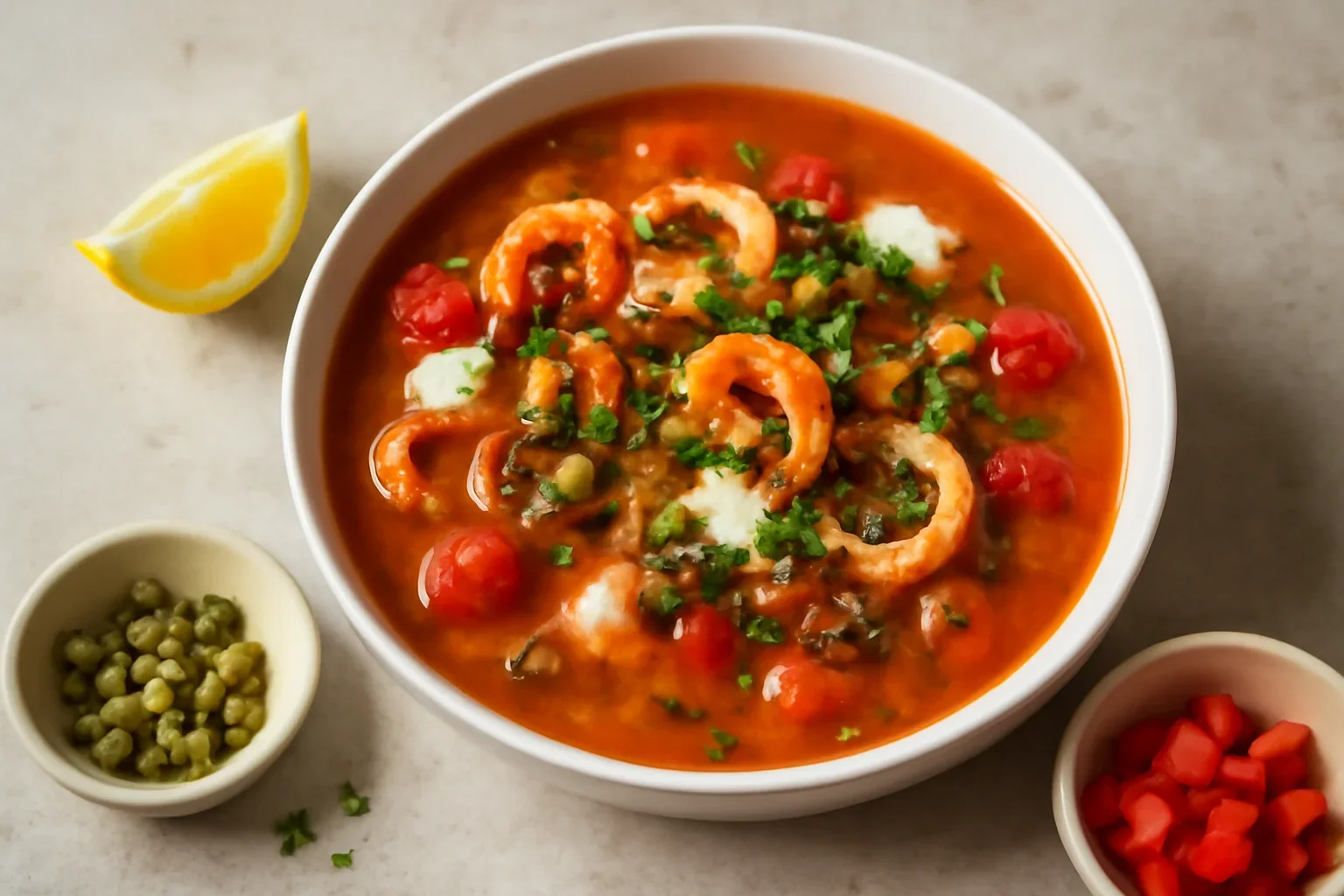 Supa de fructe de mare
