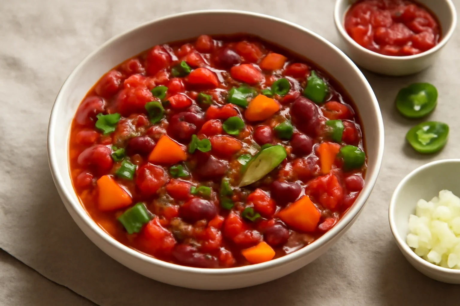 Chilli con verduras