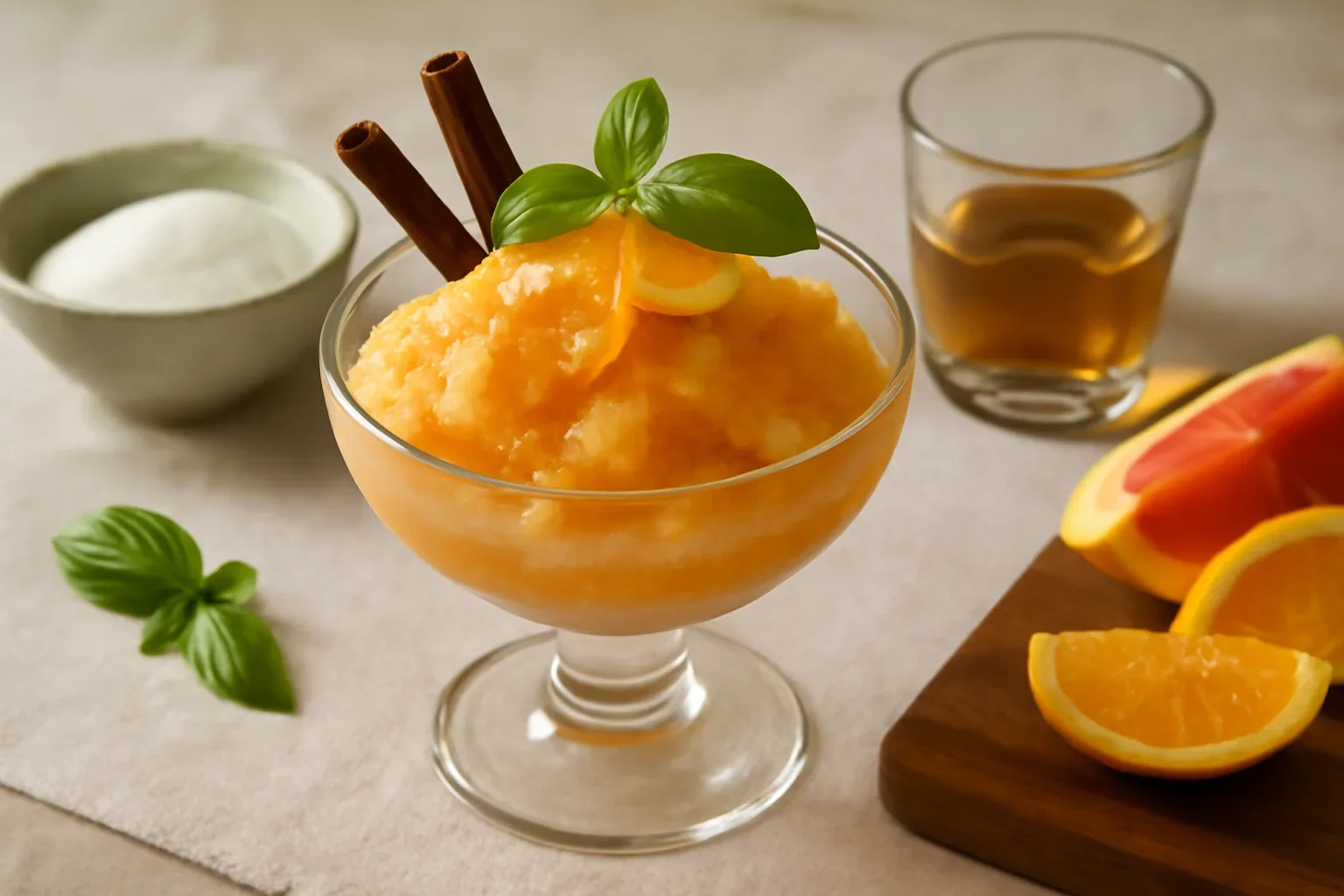 Sorbet de citrice – pentru mese festive sau motive de sărbătoare