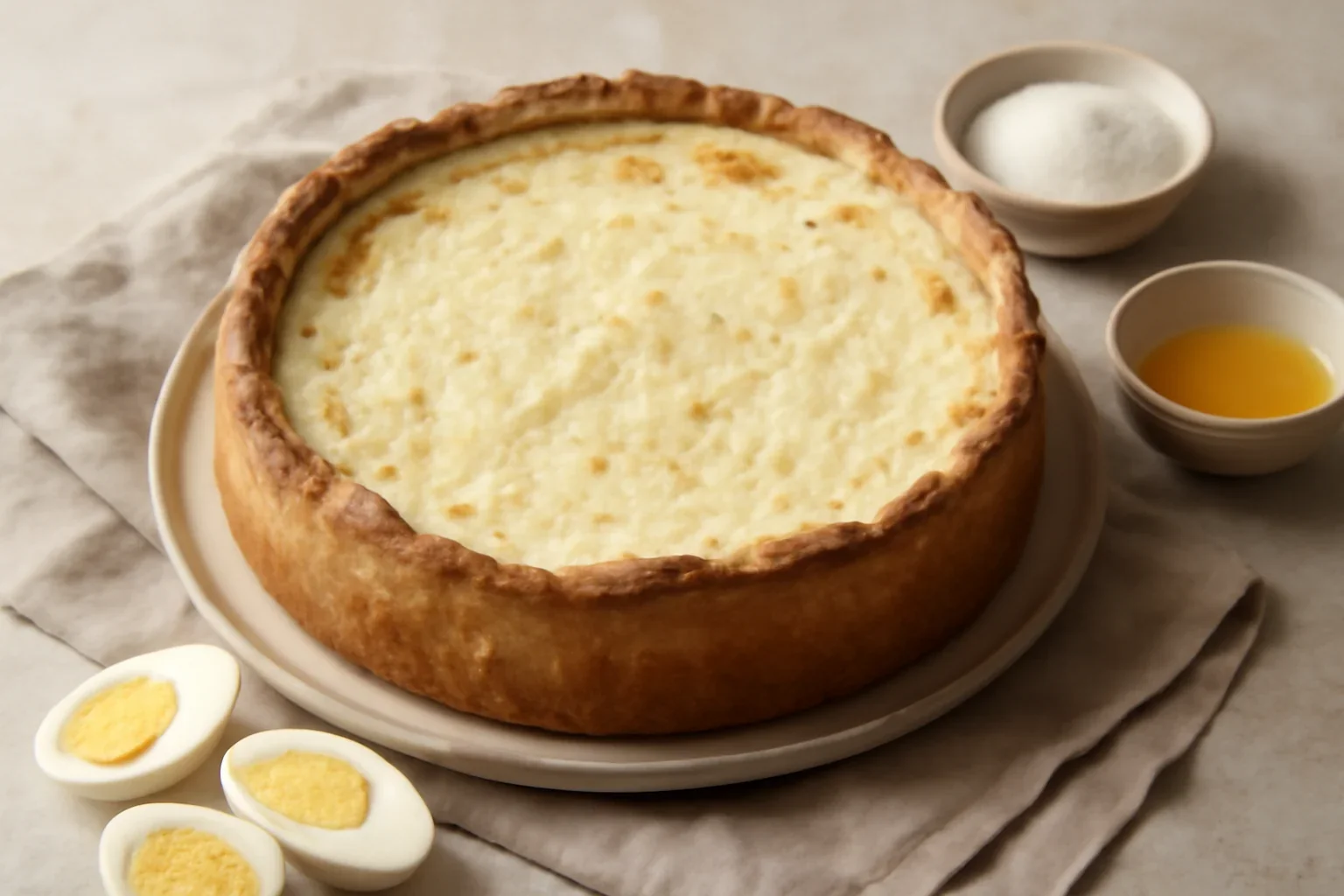 Cheesecake rustic cu branza de vaci
