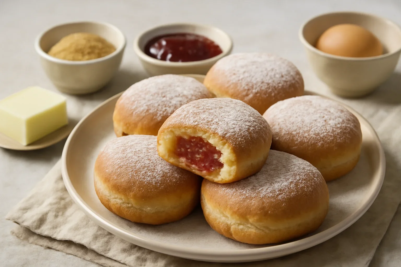 Gogoși austriece (Krapfen)