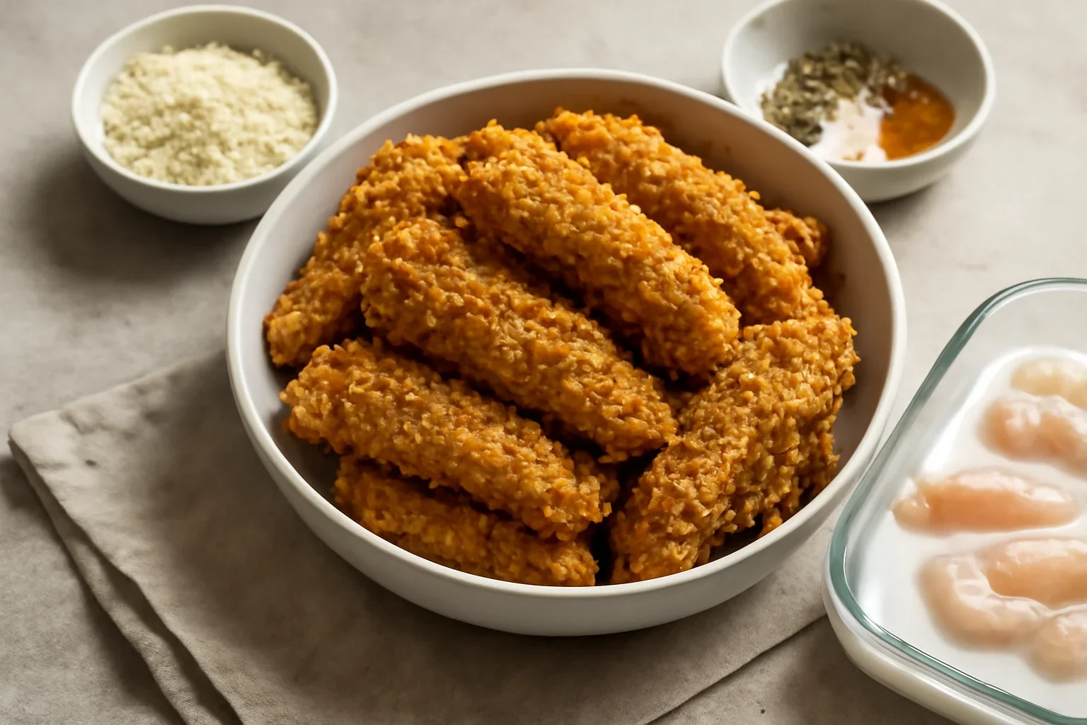 Pui crocant 🍗 Crispy Chicken cu pesmet Japonez
