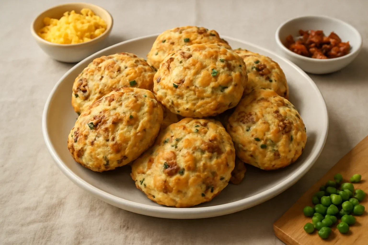 Scones cu șuncă afumată și cheddar maturat