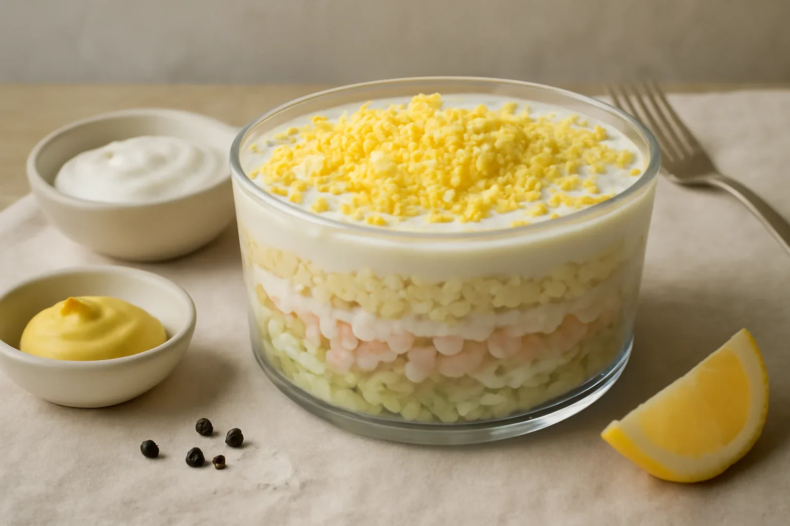 Salata in straturi