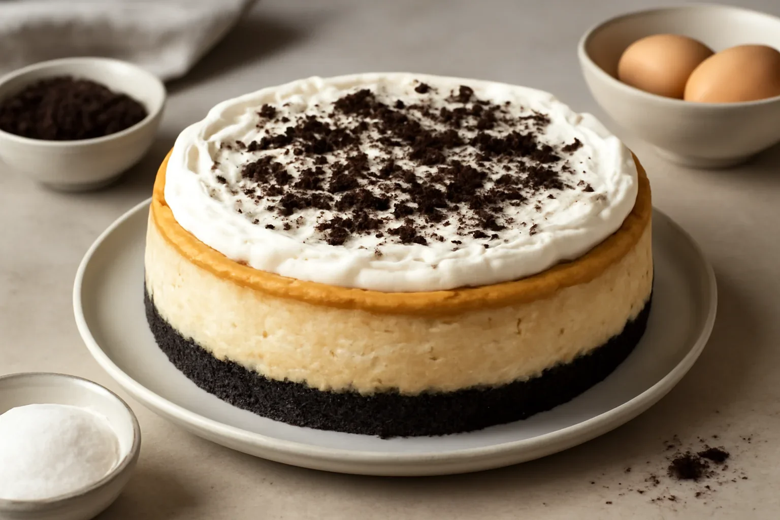 New York Cheesecake cu Oreo si Philadelphia