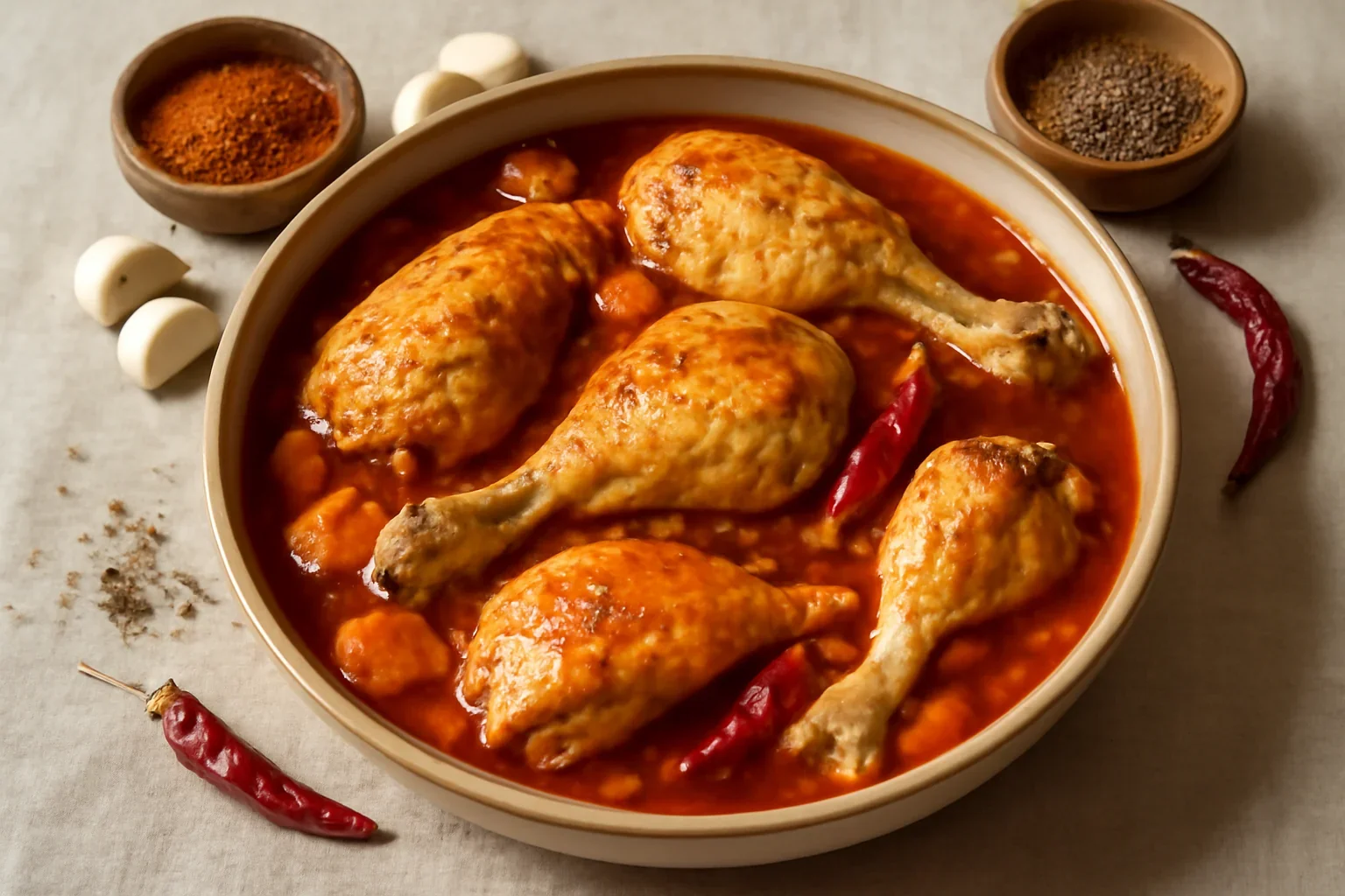 Papricas de pui la slow cooker