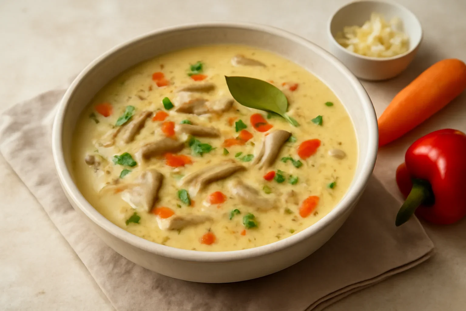 Ciorbă de pleurotus – rețeta de post de ciorbă ”falsă” de burtă