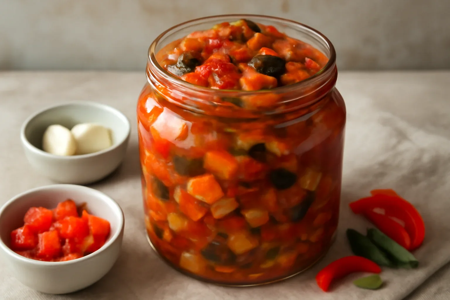 Ghiveci de legume la borcan – rețetă pentru iarnă