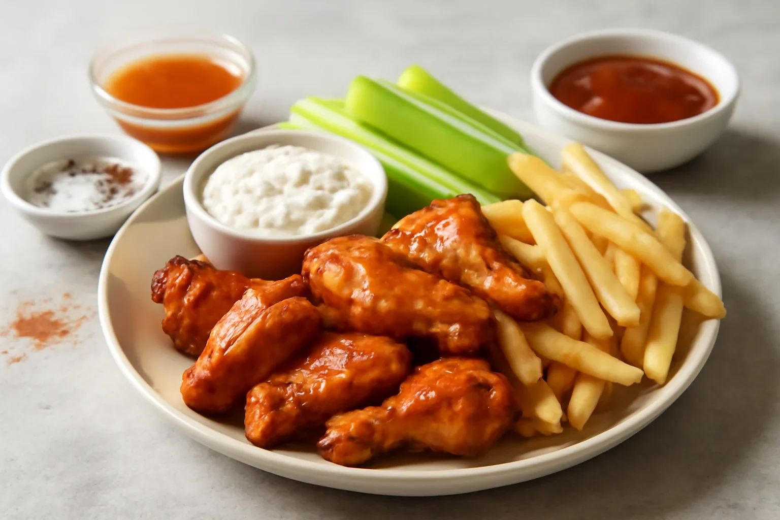 Aripioare picante la cuptor – rețeta de Buffalo Chicken Wings
