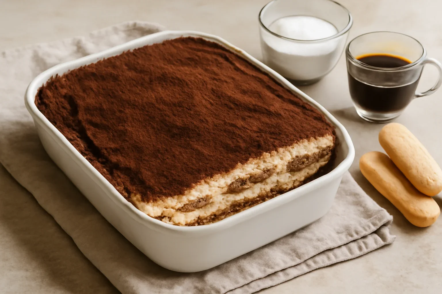 Tiramisu reteta clasica italiana – varianta cu oua gatite pe baie de abur