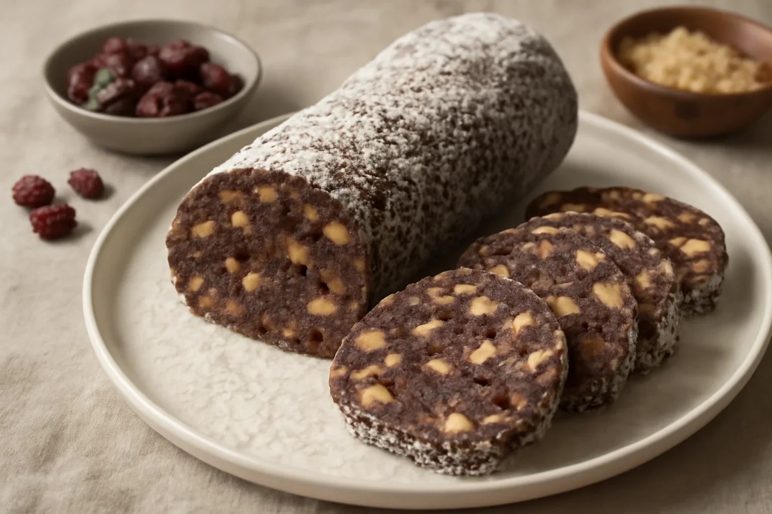 Salam de biscuiti reteta veche a copilariei + VIDEO