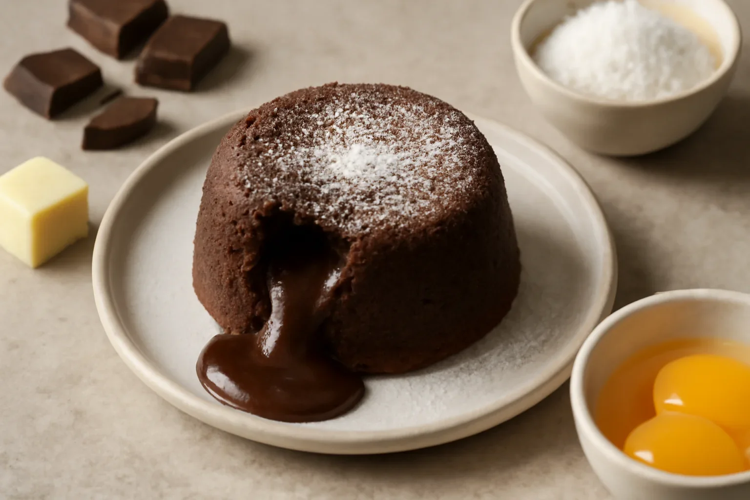 Lava cake / Vulcan de ciocolata