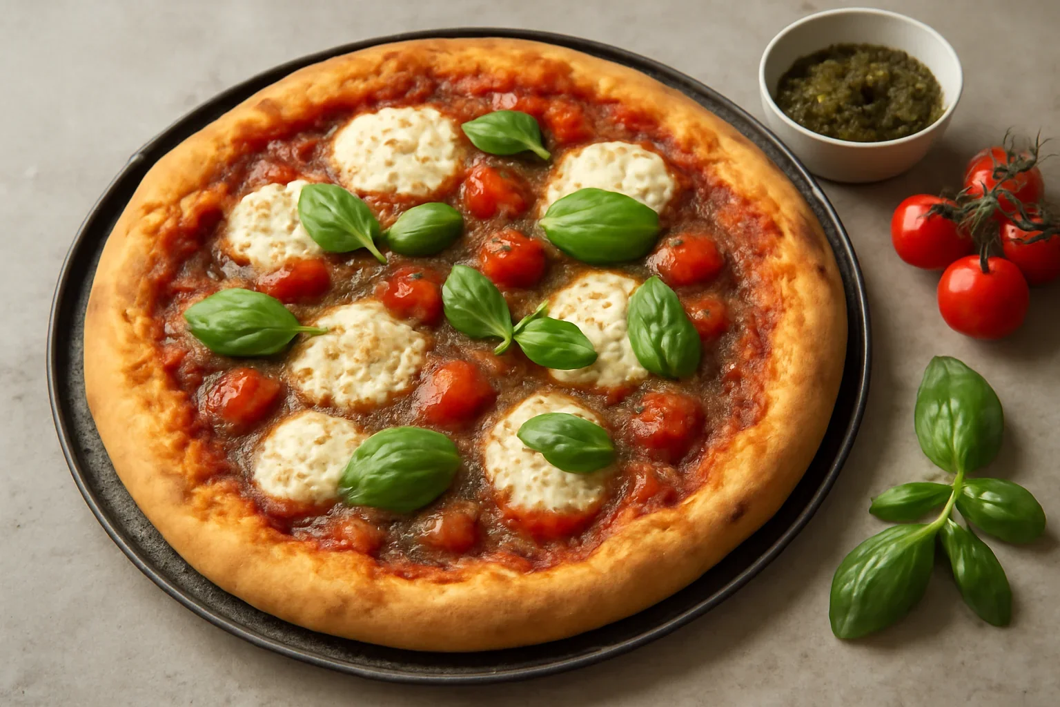 Pizza Caprese – Pizza Rustica