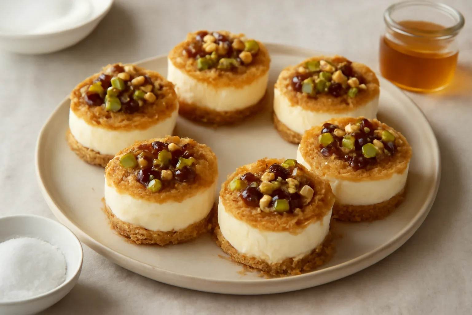 Mini cheesecake kunefe si la cumparaturi cu Jamila