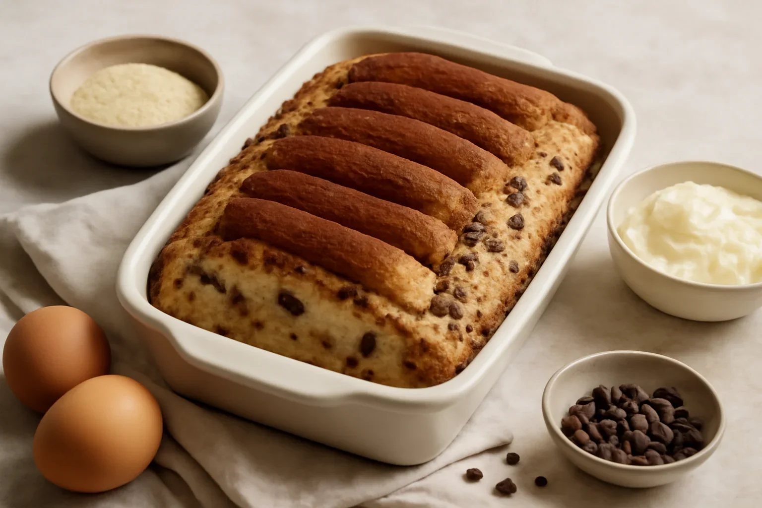 Chec tiramisu la cuptor