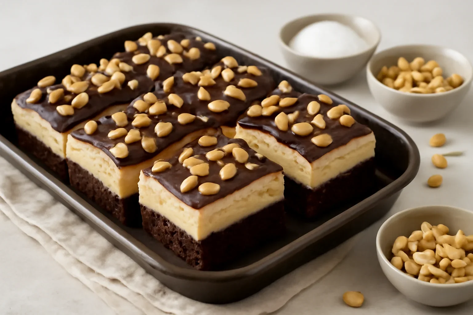 Prajitura Snickers facuta in casa