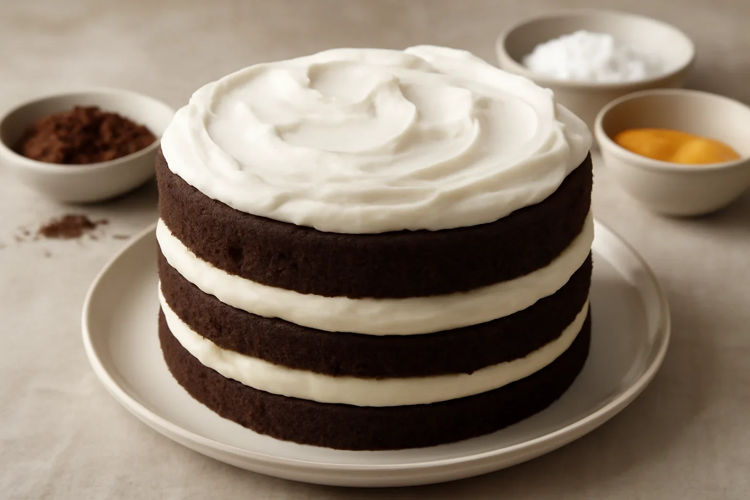 Tort cu crema bavareza