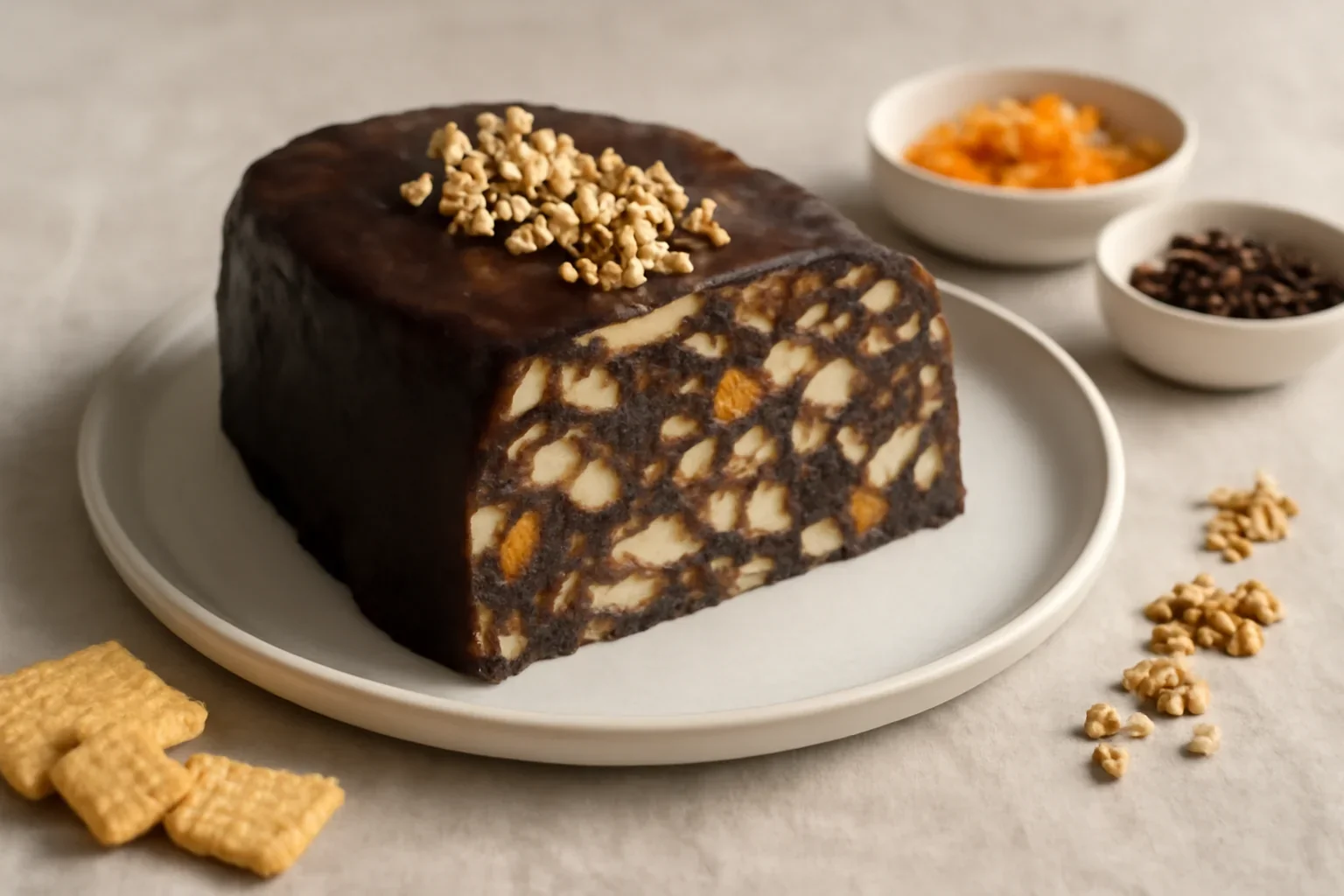 Tort de biscuiti cu ciocolata