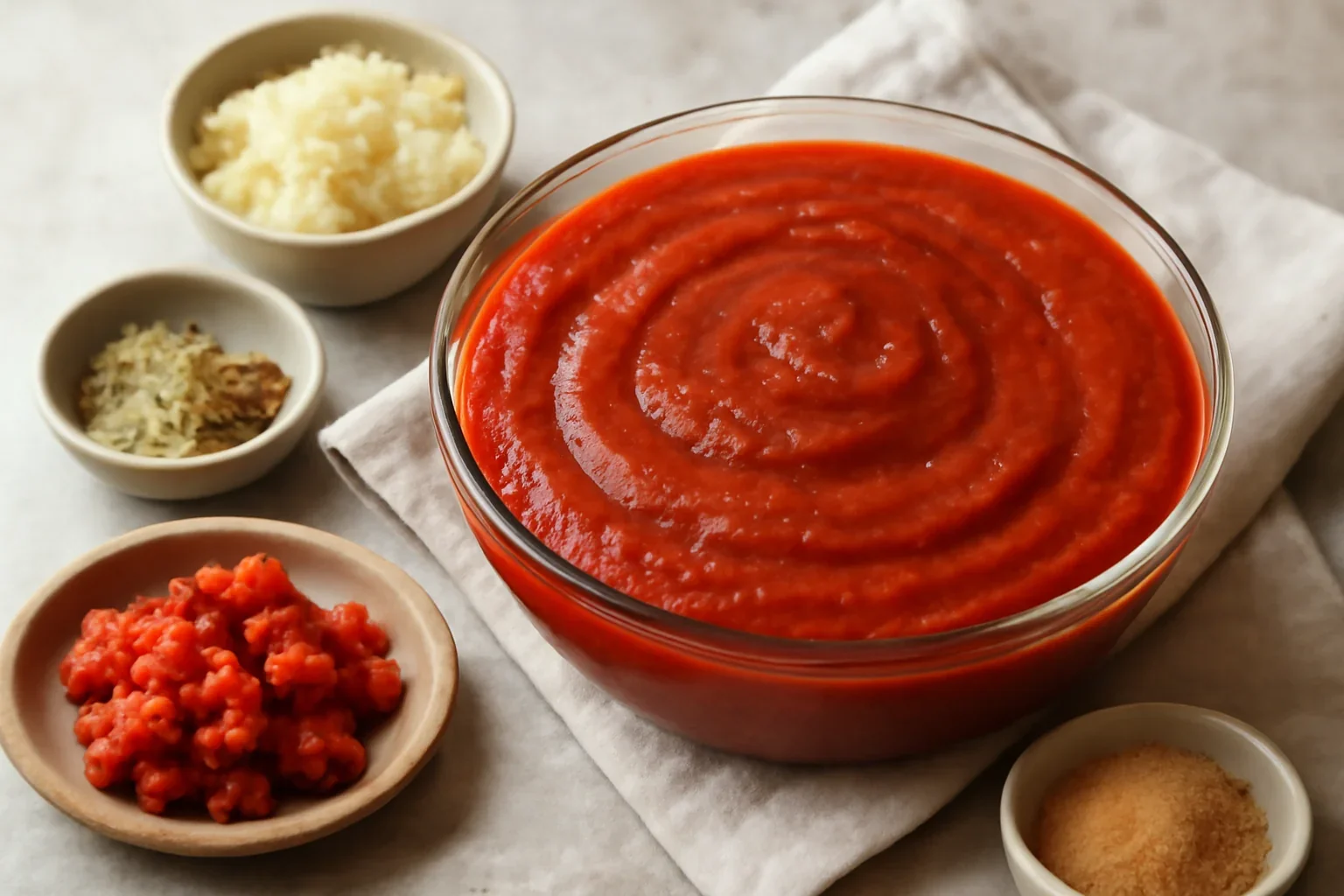 Ketchup de casa din rosii cu ardei copti – reteta simpla