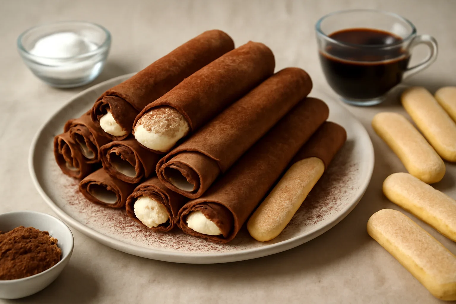 Clatite tiramisu