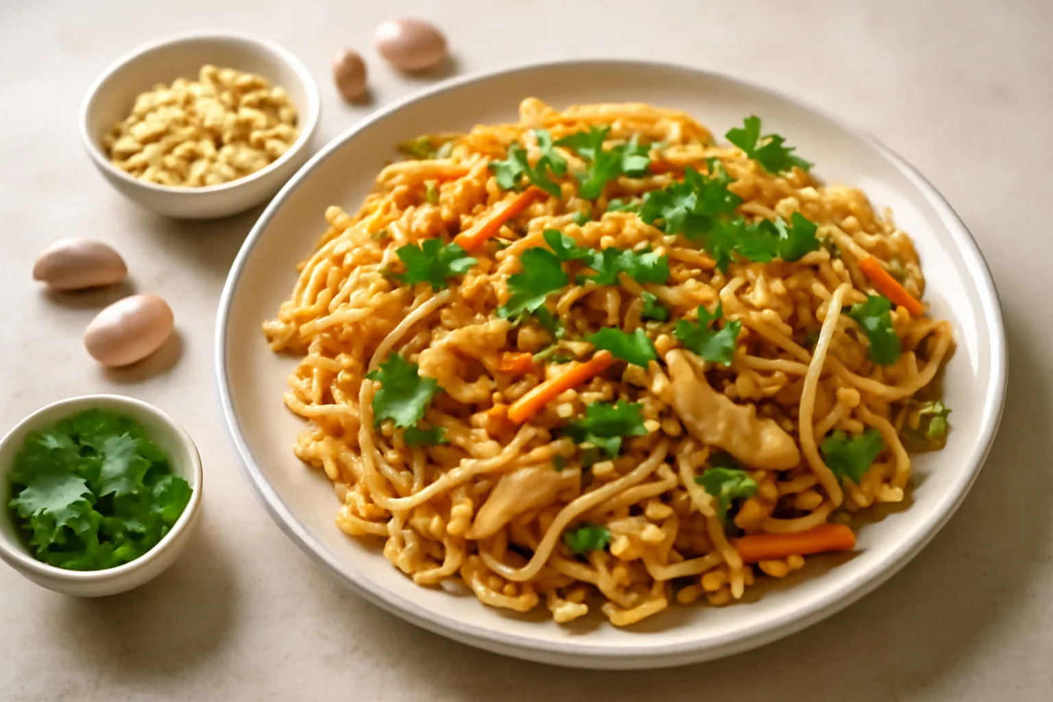 Tăiței thailandezi Pad thai