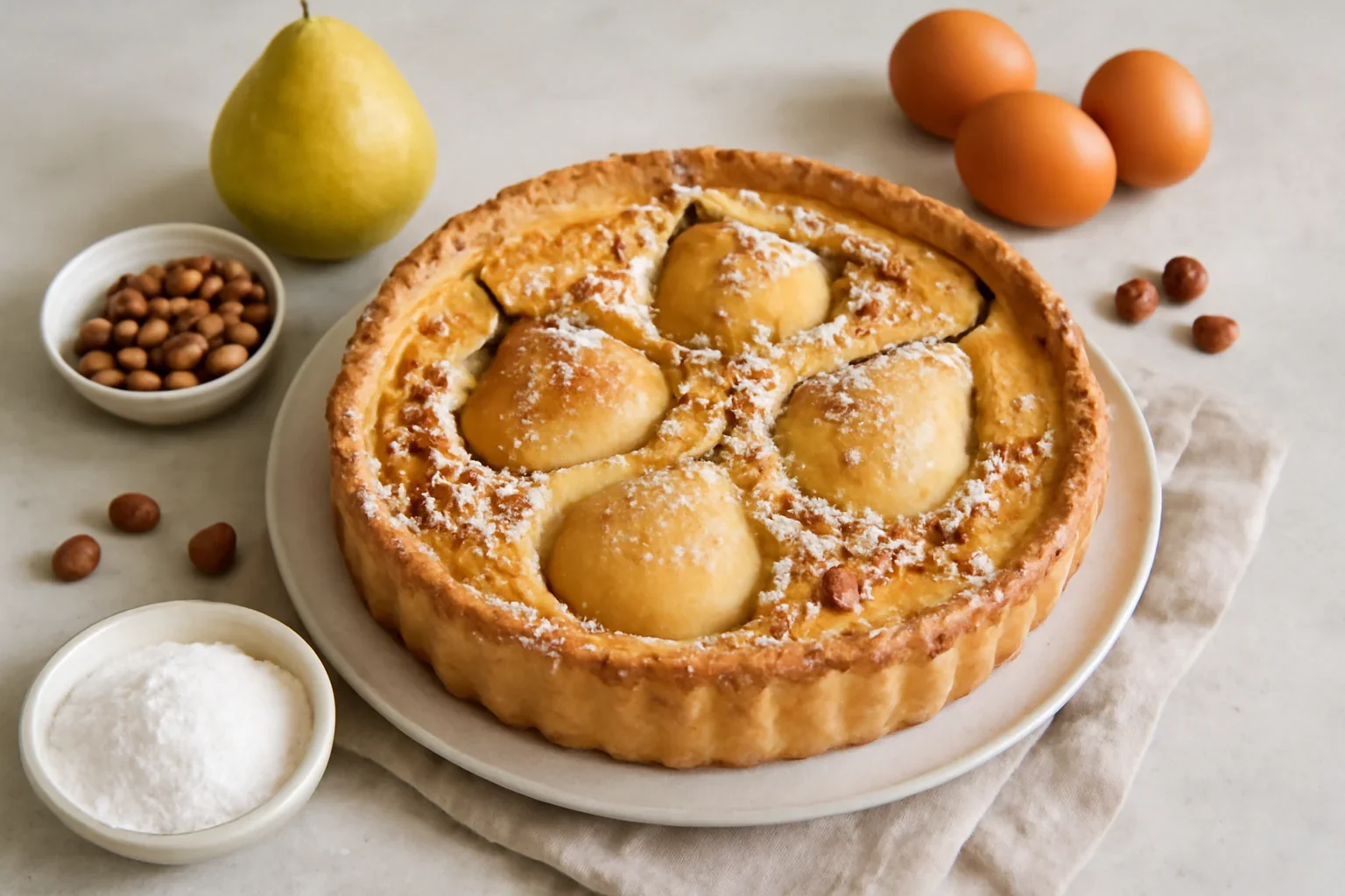 Tarta cu pere reteta simpla