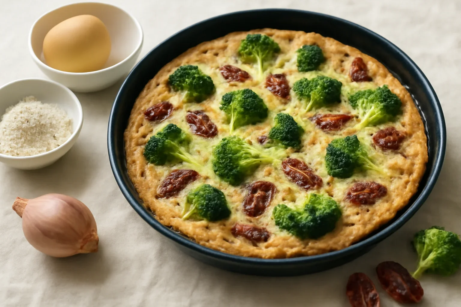 Frittata cu broccoli