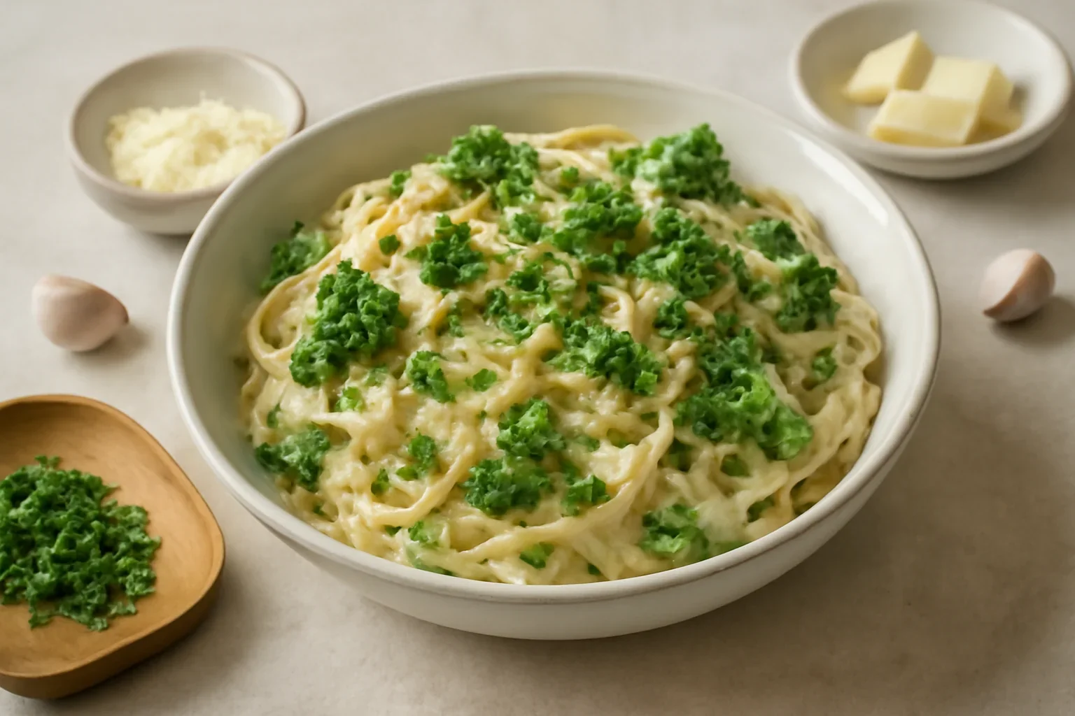 Paste cremoase cu broccoli