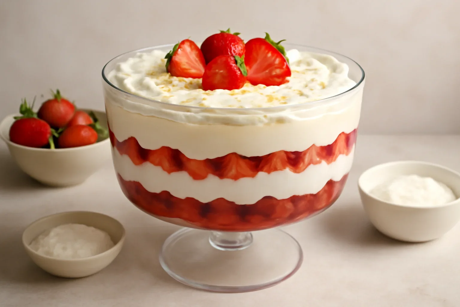 Trifle cu capsuni