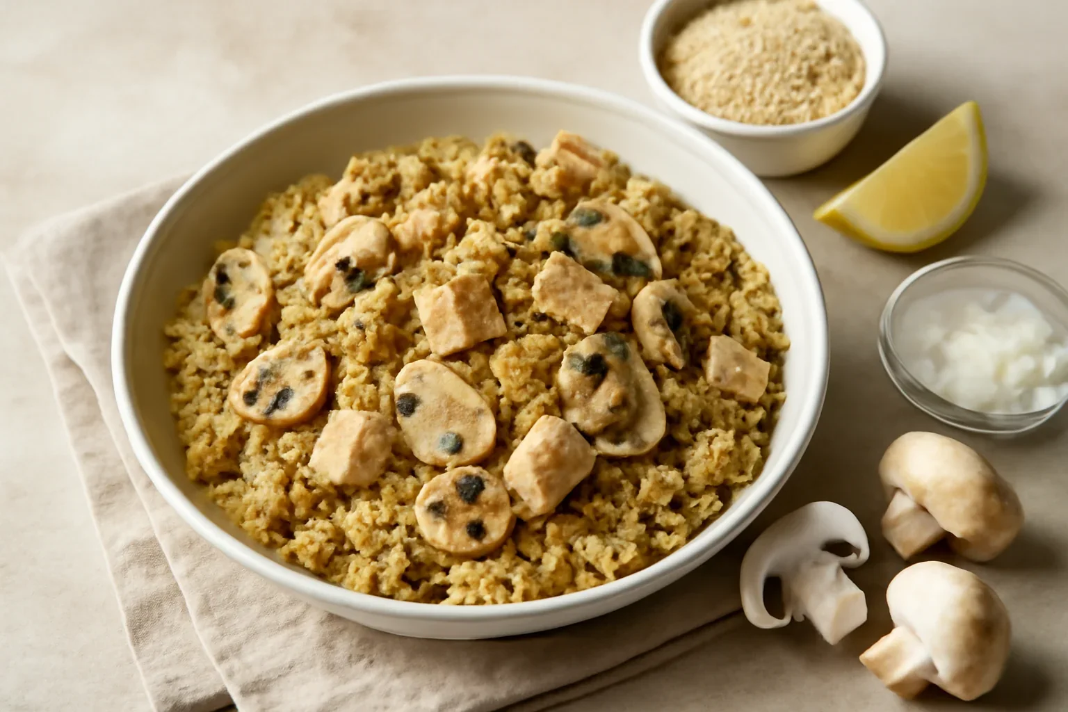 Mâncare de curcan și quinoa