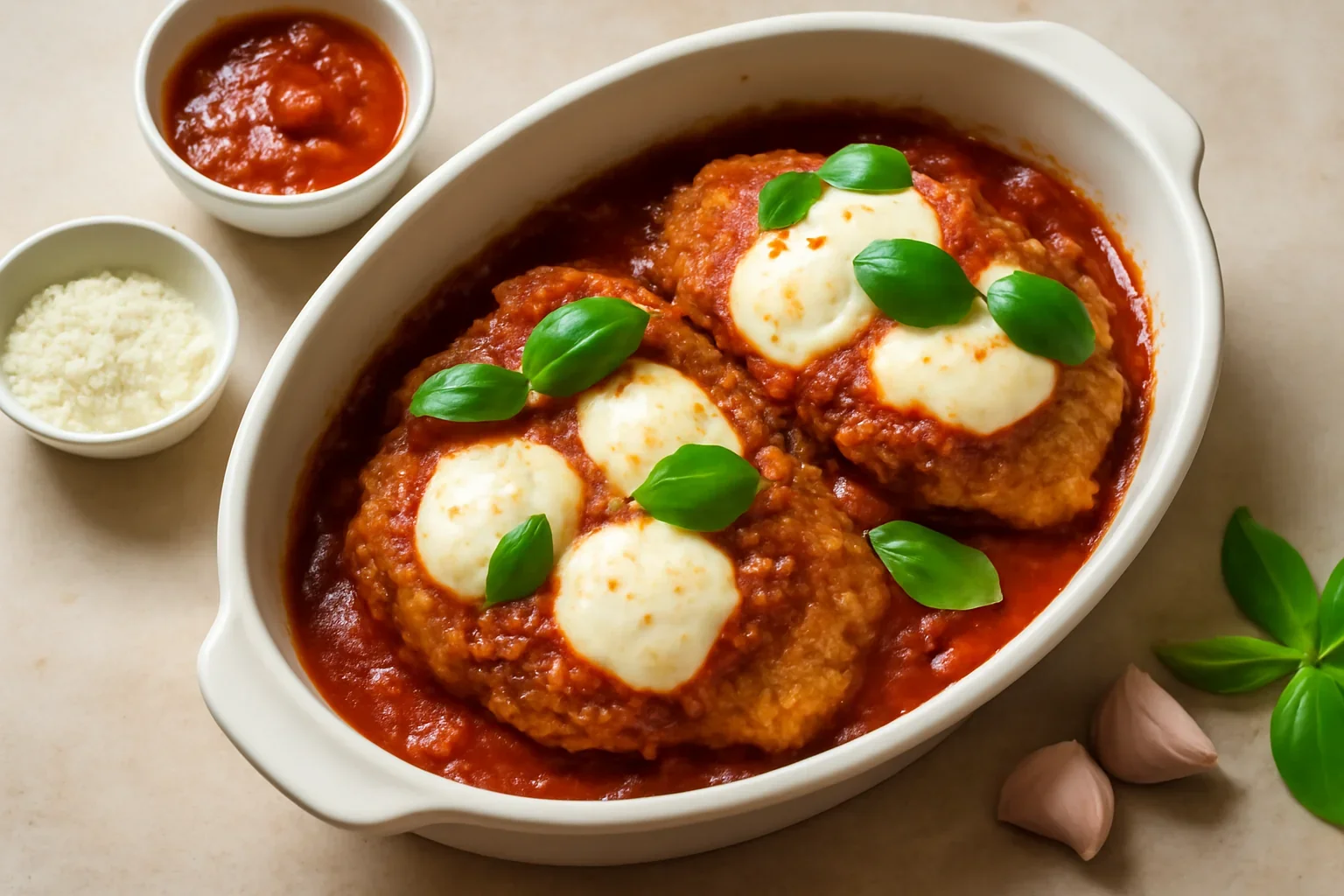 Pui cu parmezan – rețeta de pollo alla parmigiana