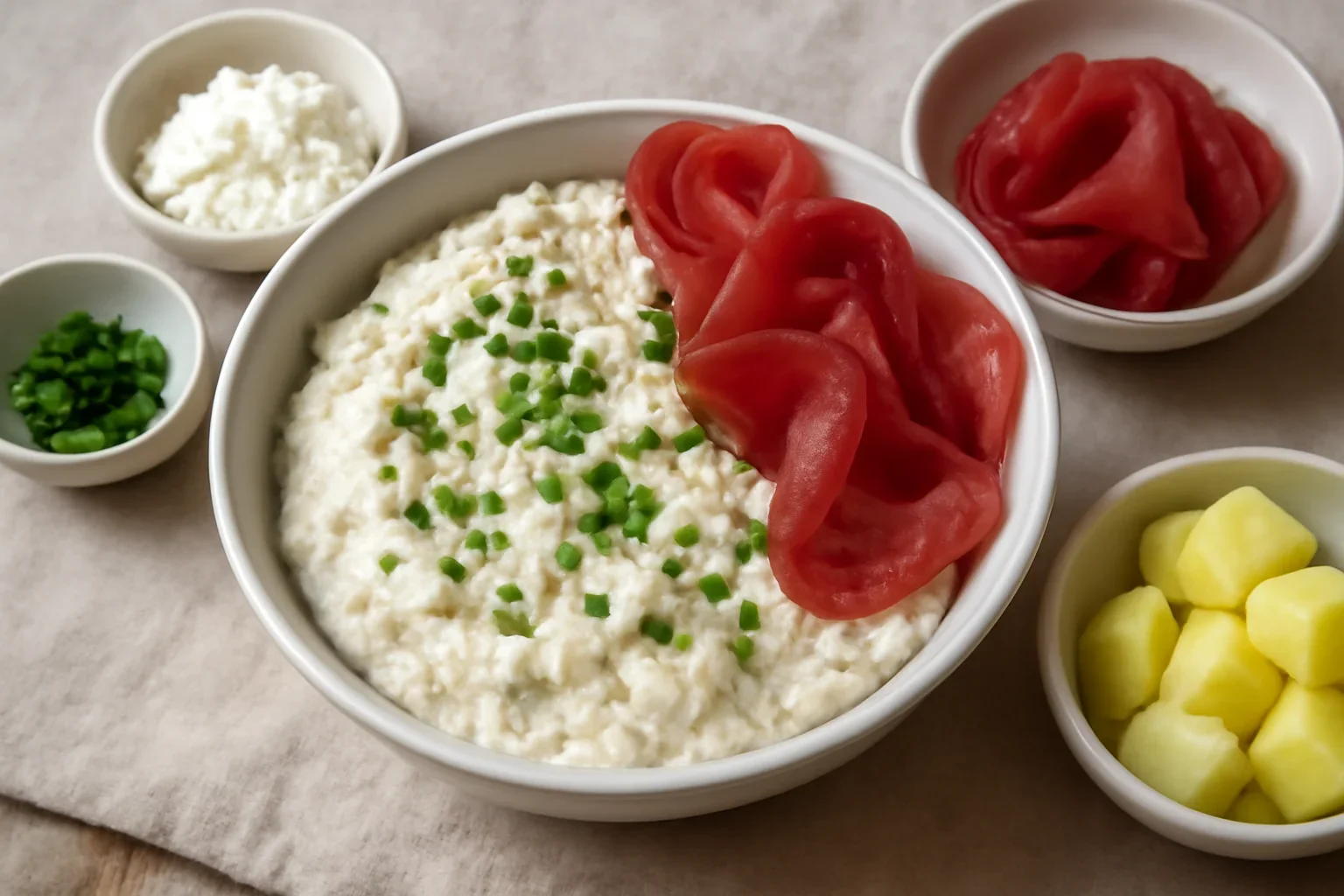 Pastă de cartofi cu bresaola