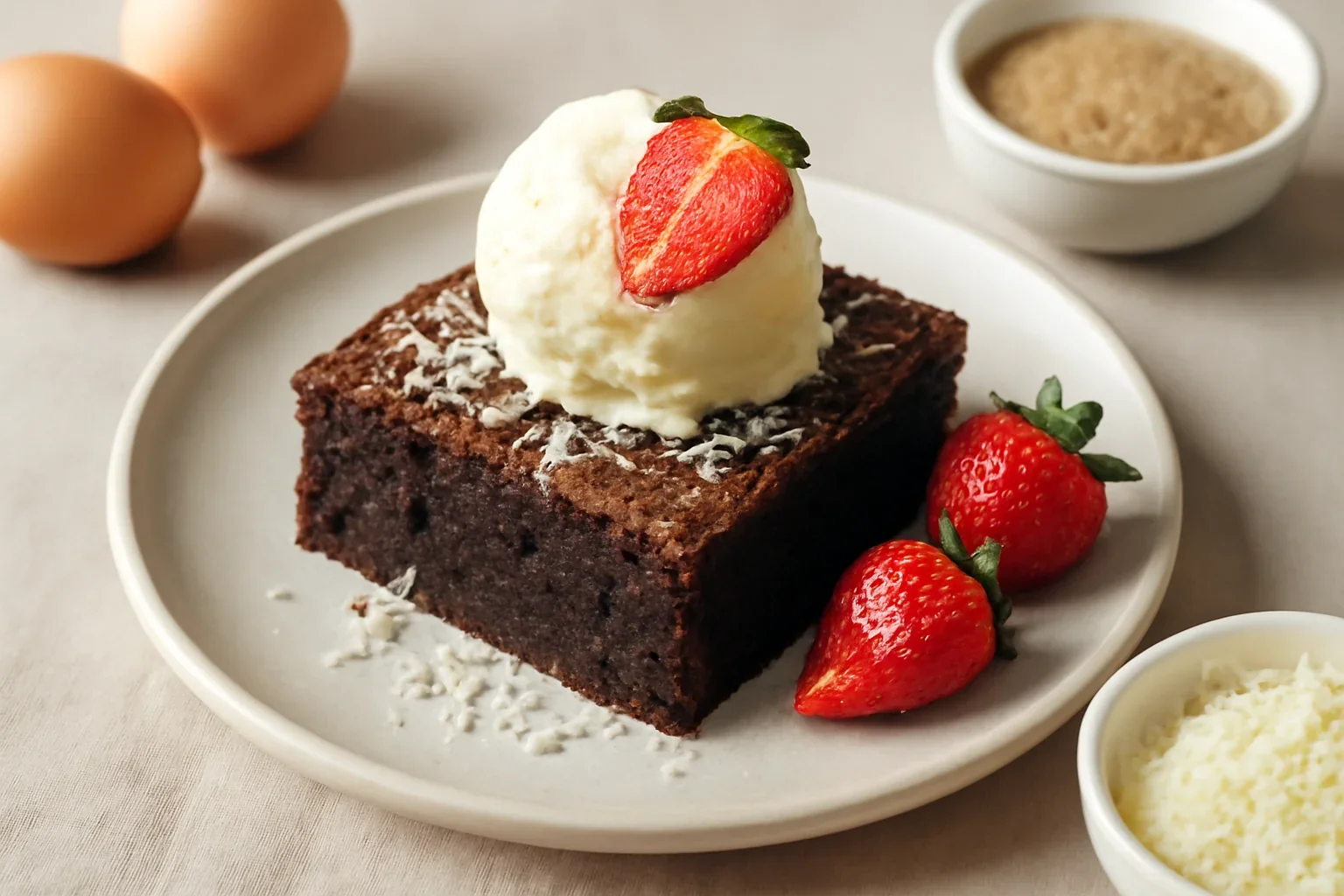 Prajitura brownie
